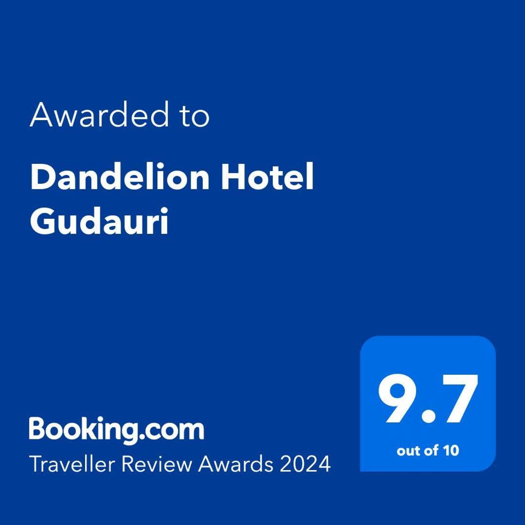 Dandelion Hotel Gudauri Ganisi Экстерьер фото